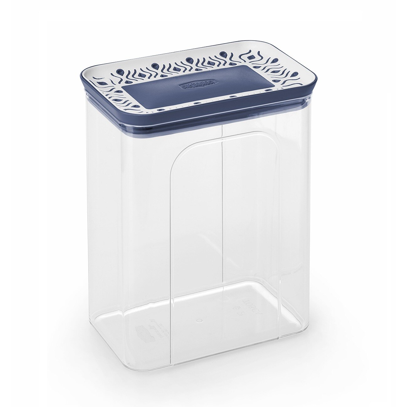 Cutie alimente, dreptunghiulara, 2,2 litri, Tosca, albastra