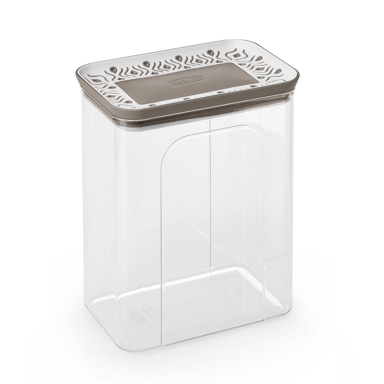 Cutie alimente, dreptunghiulara, 2,2 litri, Tosca, crem