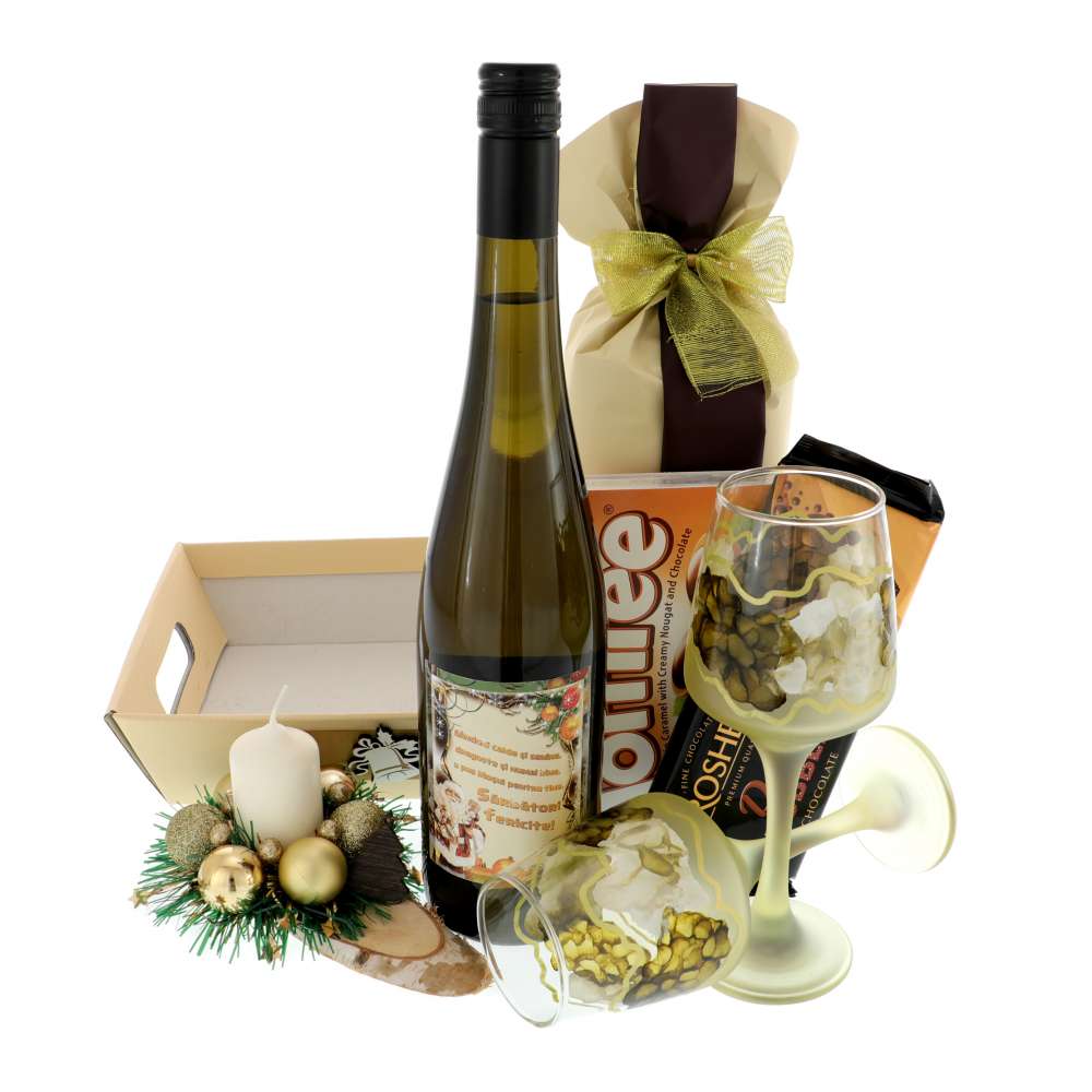 Cos Cadou Craciun Coffee Cream 8 Produse