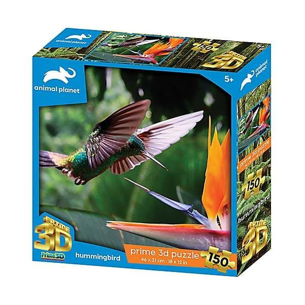 Puzzle 3D cu Pasarea Colibri, 150 piese