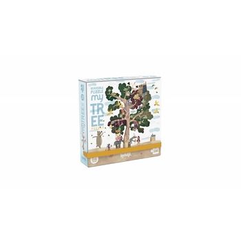 Puzzle micro Copacul anotimpurilor 100 piese, Londji Puzzle micro Copacul anotimpurilor 100 piese, Londji