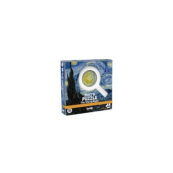 Puzzle micro Noaptea instelata Van gogh 600 piese, Londji Puzzle micro Noaptea instelata Van gogh 600 piese, Londji