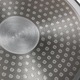 Tigaie ceramica cu capac, Edenberg 28cm, Pentru prajit marble, Inductie electrica, Flacara gaz, Negru