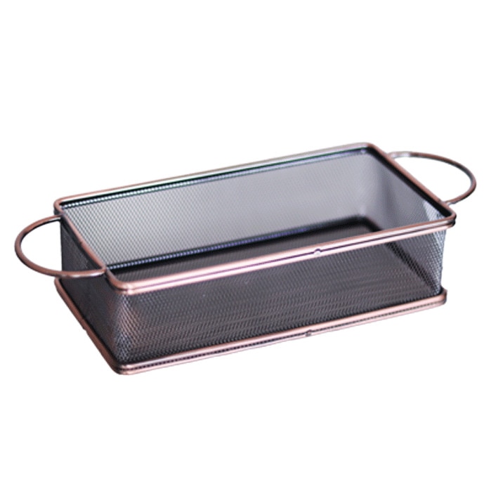 Cos dreptunghiular servire cartofi prajiti RAKI 21x11x6cm cu 2 manere