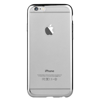 Husa de protectie Devia pentru iPhone 6 Plus/6s Plus, Silicon, Argintiu Husa de protectie Devia pentru iPhone 6 Plus/6s Plus, Silicon, Argintiu