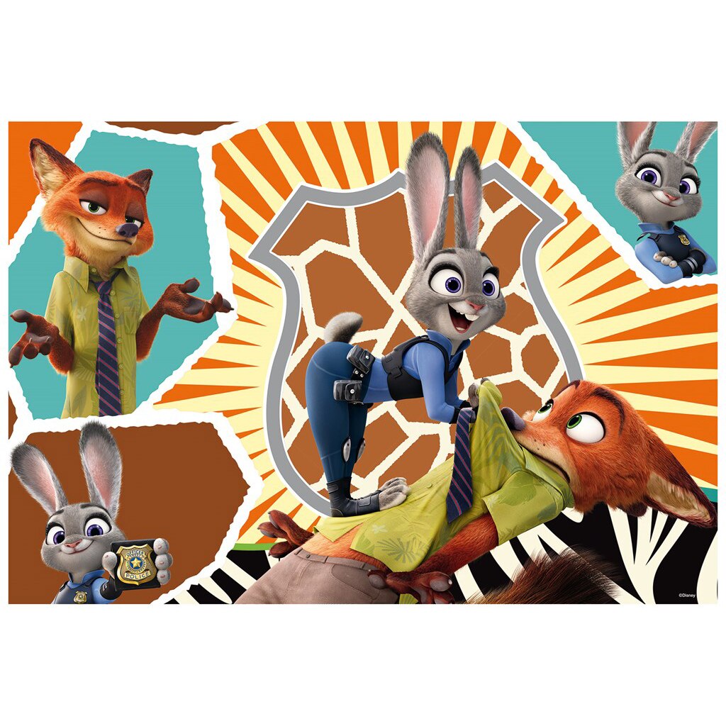 Пъзел Lisciani Zootropolis, 2 лица, 250 части 