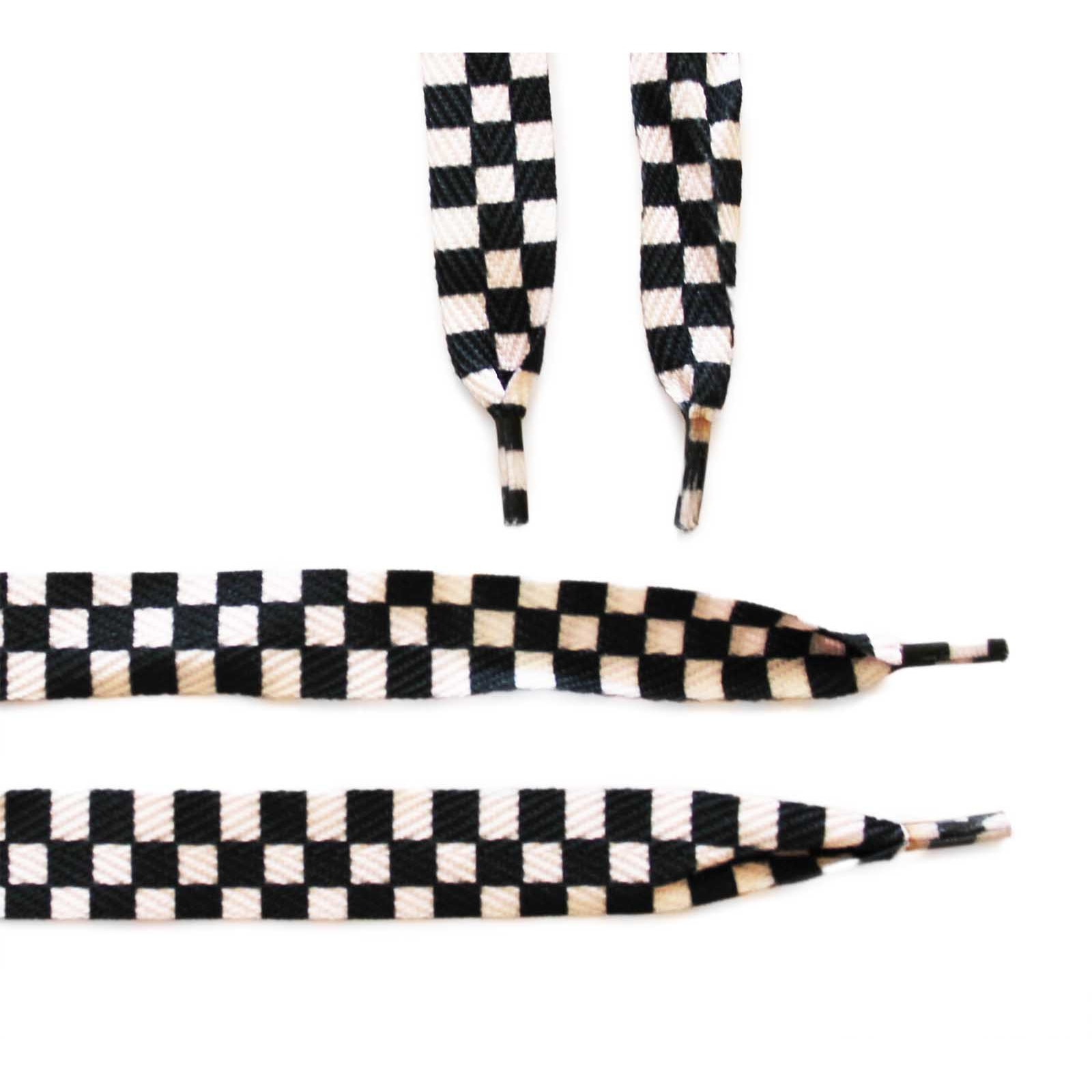 Sireturi imprimate negru-alb