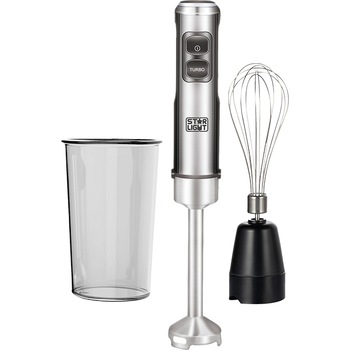 Mixer vertical Star-Light HBJ-600SS , 600 W, Variator viteza + Turbo, Tel, Inox Mixer vertical Star-Light HBJ-600SS , 600 W, Variator viteza + Turbo, Tel, Inox