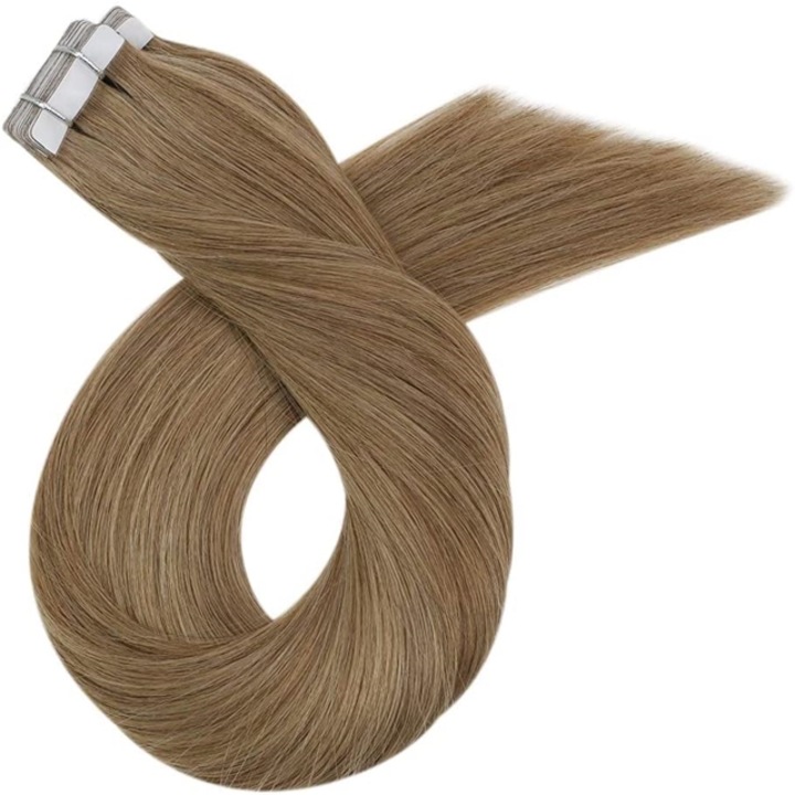 Extensii Tape-on Russian Band, Eva Hair, Blond Aluna,55 cm