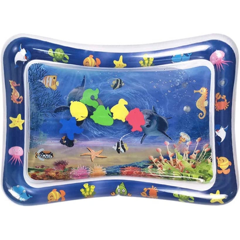 Saltea cu apa centru de activitati pentru bebelusi D, Aexya, Multicolora, 66 x 50 x 5 cm