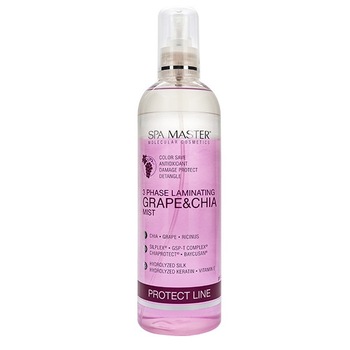 Spray de laminare in 3 faze pentru protejarea parului cu struguri si chia Spa Master 350ml Spray de laminare in 3 faze pentru protejarea parului cu struguri si chia Spa Master 350ml