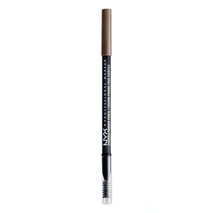 Creion pentru sprancene NYX Professional Makeup Eyebrow Powder Pencil08 Ash Brown, 1.4g