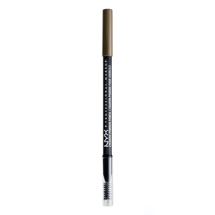 Creion pentru sprancene NYX Professional Makeup Eyebrow Powder Pencil 06 Brunette, 1,4g
