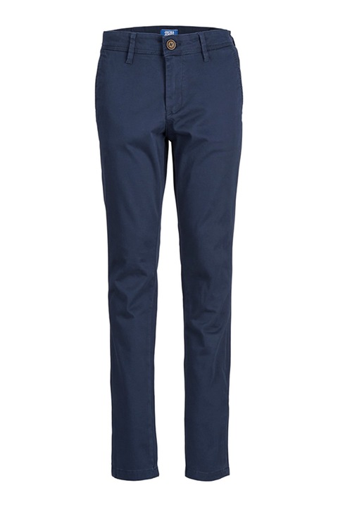 Jack&Jones, Slim fit chino nadrág, Tengerészkék, 128 CM