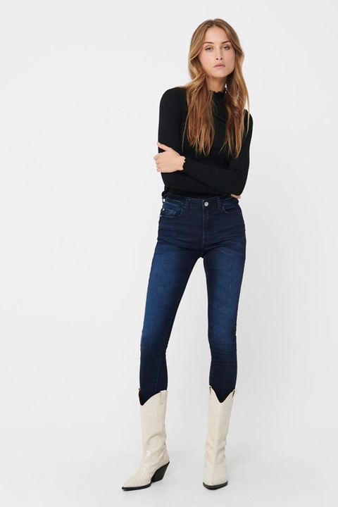 JdY, Bluza slim fit Fransiska, Negru