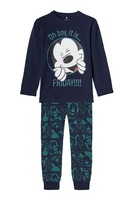 name it pijama din amestec de bumbac organic cu imprimeu mickey mouse bleumarin inchis alb 92 cm standard imagen 17_0_
0