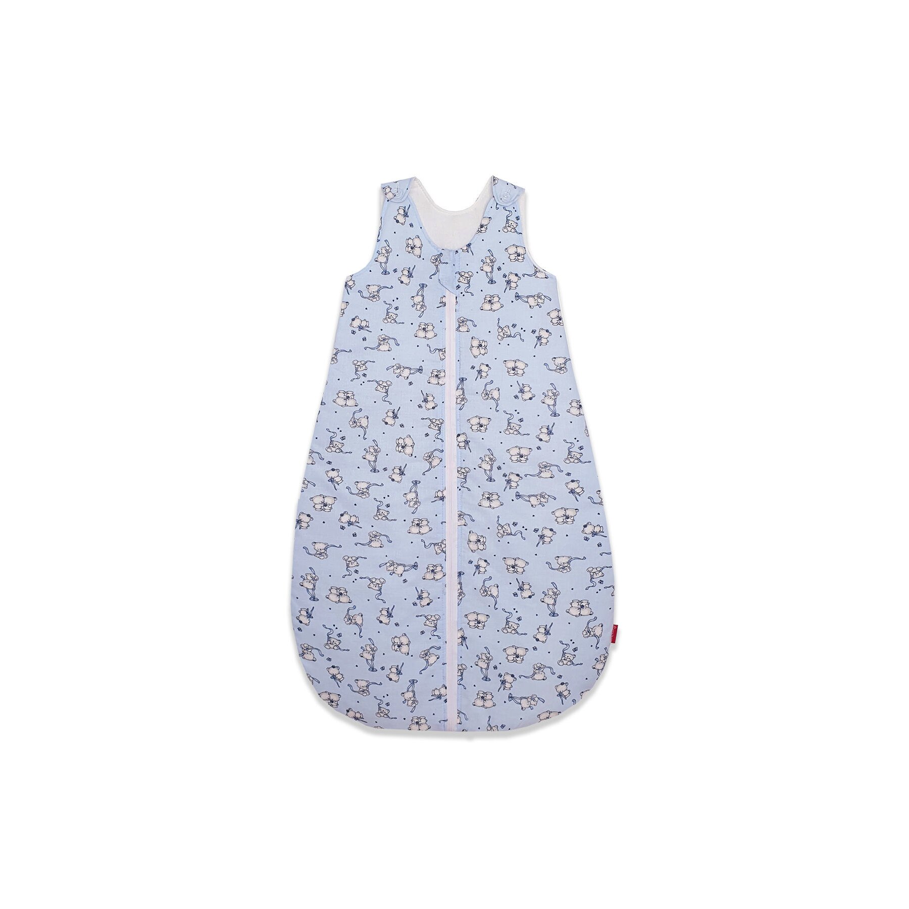 Sac de dormit, KidsDecor, primavara 0.8 tog Loving Bear blue 70 cm