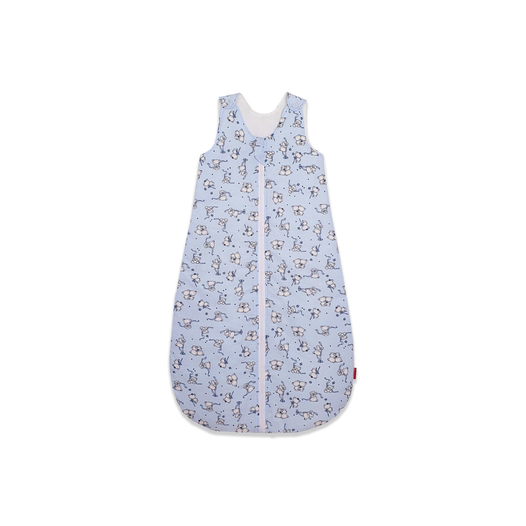 Sac de dormit, KidsDecor, iarna 2.5 tog Loving Bear blue 85 cm