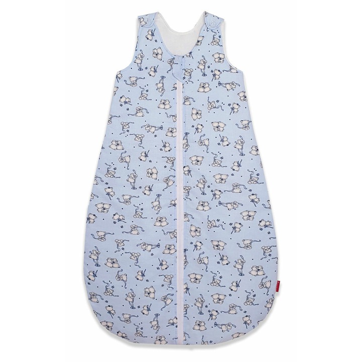 Sac de dormit Loving Bear blue, 70 cm, 0.5 tog