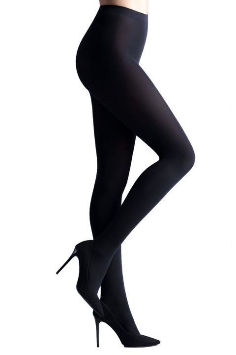 Dres dama din microfibra Gorteks 40 DEN, Gri grafit