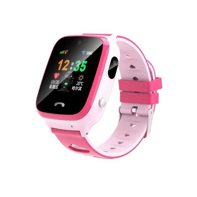 Ceas smartwatch copii SMARTECH localizare, camera foto, functie telefon, buton SOS si monitorizare spion, 253 Roz