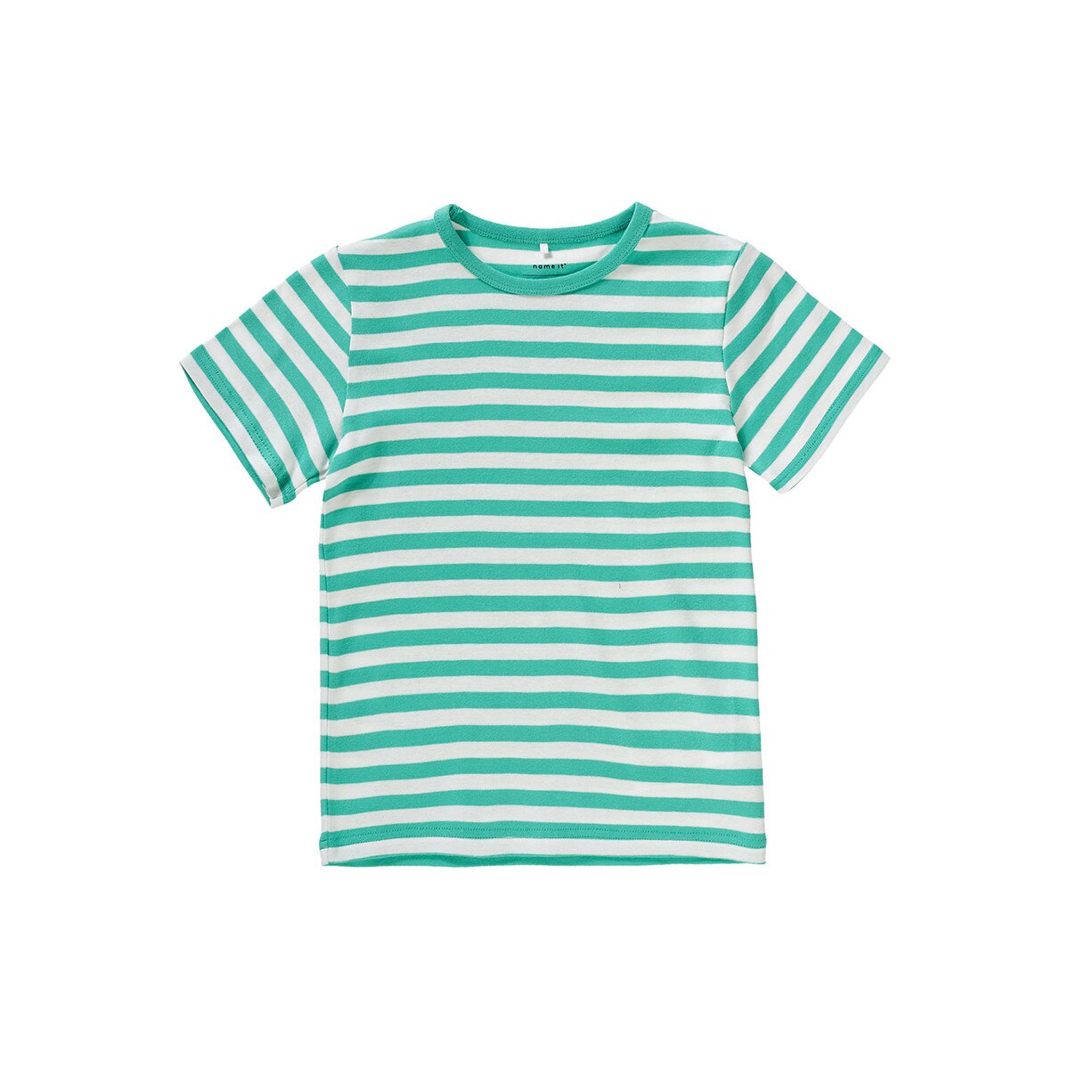 Tricou baieti, Name It, alb/verde, 134/140 cm, 9-10 ani