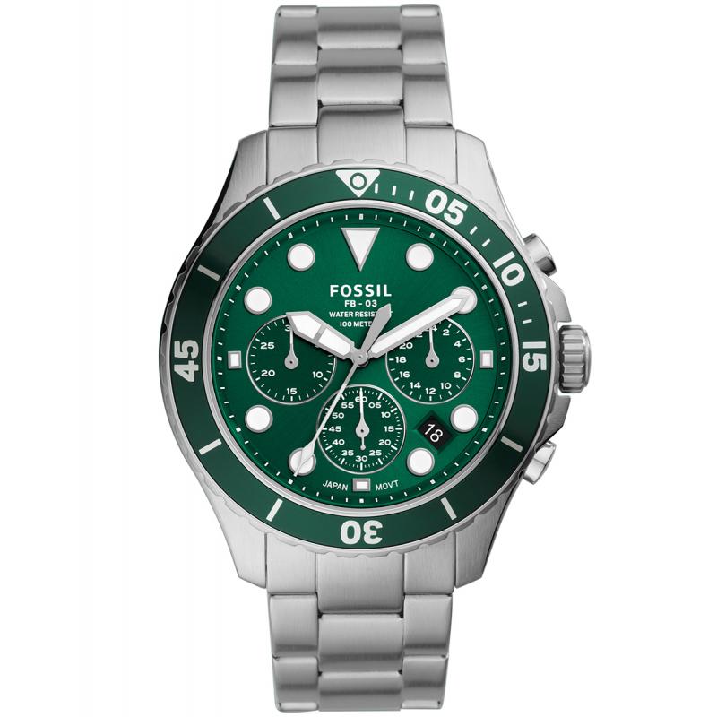 Ceas barbatesc Fossil FS5726 Quartz Argintiu