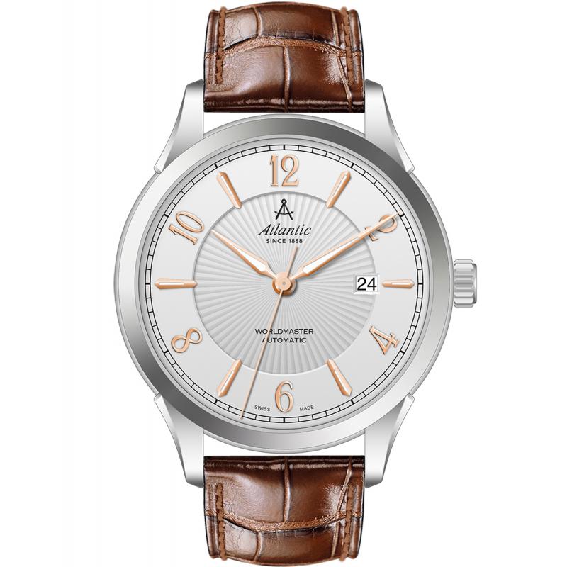 Ceas barbatesc Atlantic 52759.41.25R Automatic Argintiu