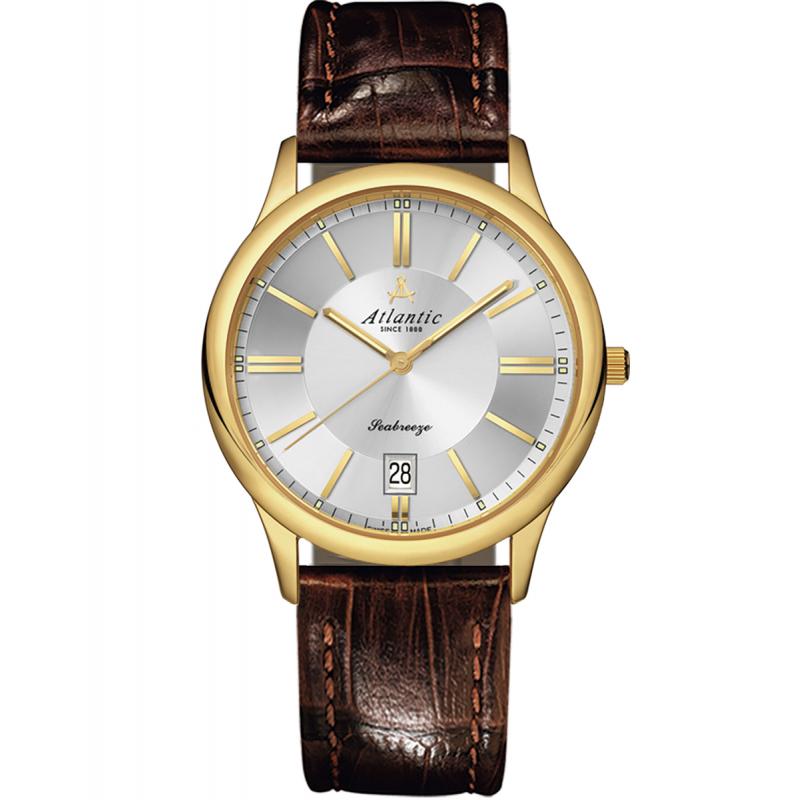 Ceas barbatesc Atlantic 61351.45.21 Quartz Auriu