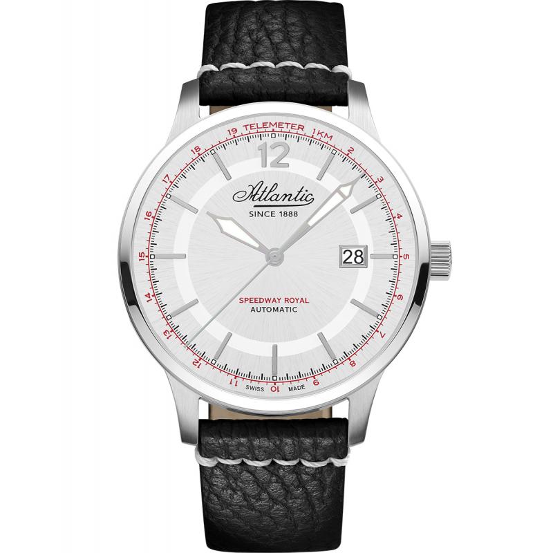 Ceas barbatesc Atlantic 68750.41.22 Automatic Argintiu