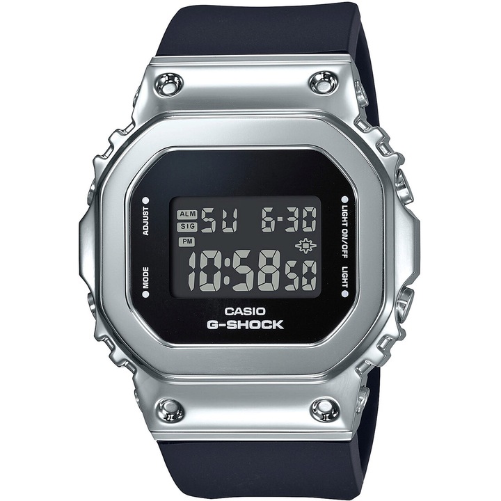 Дамски часовник Casio GM-S5600-1ER, Quartz, 39 мм, 20ATM