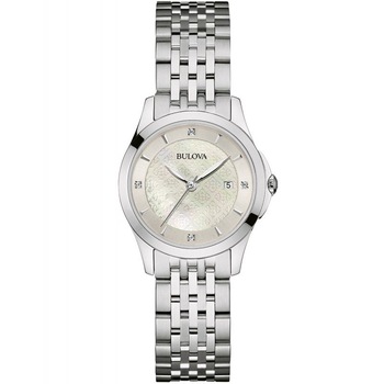 Ceas dama Bulova 96S160 Quartz Argintiu Ceas dama Bulova 96S160 Quartz Argintiu
