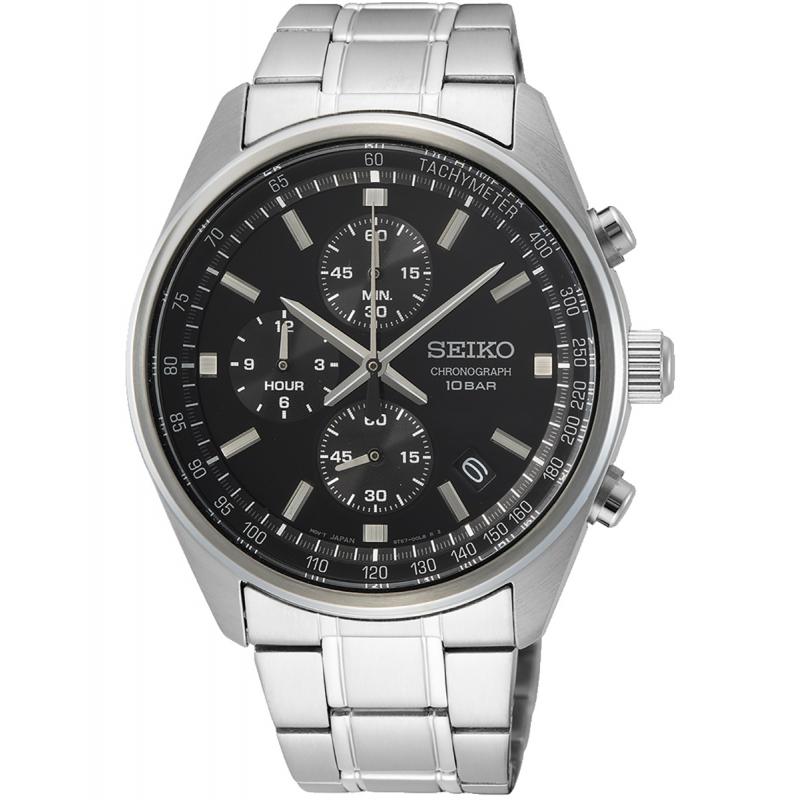 Ceas barbatesc Seiko SSB379P1 Quartz Argintiu