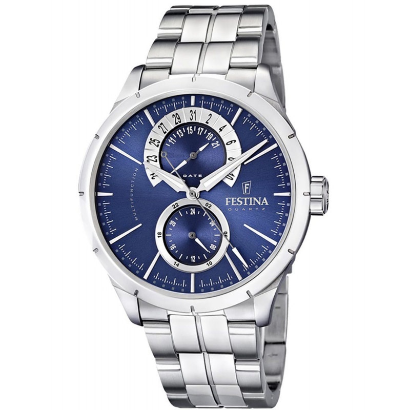 Ceas barbatesc Festina F16632/2 Quartz Argintiu