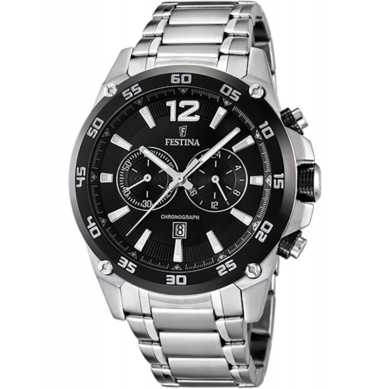 Ceas barbatesc Festina F16680/4 Quartz Argintiu