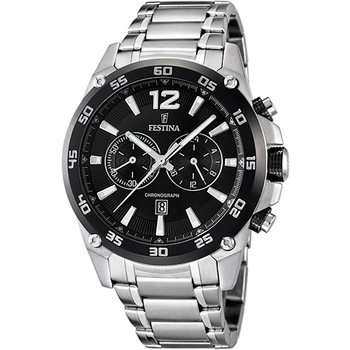 Ceas barbatesc Festina F16680/4 Quartz Argintiu Ceas barbatesc Festina F16680/4 Quartz Argintiu