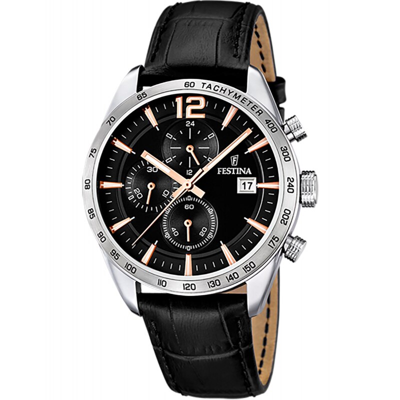 Ceas barbatesc Festina F16760/6 Quartz Argintiu