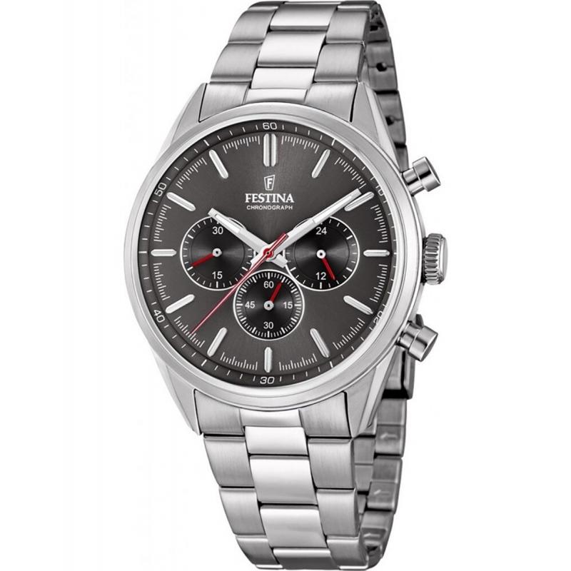 Ceas barbatesc Festina F16820/7 Quartz Argintiu