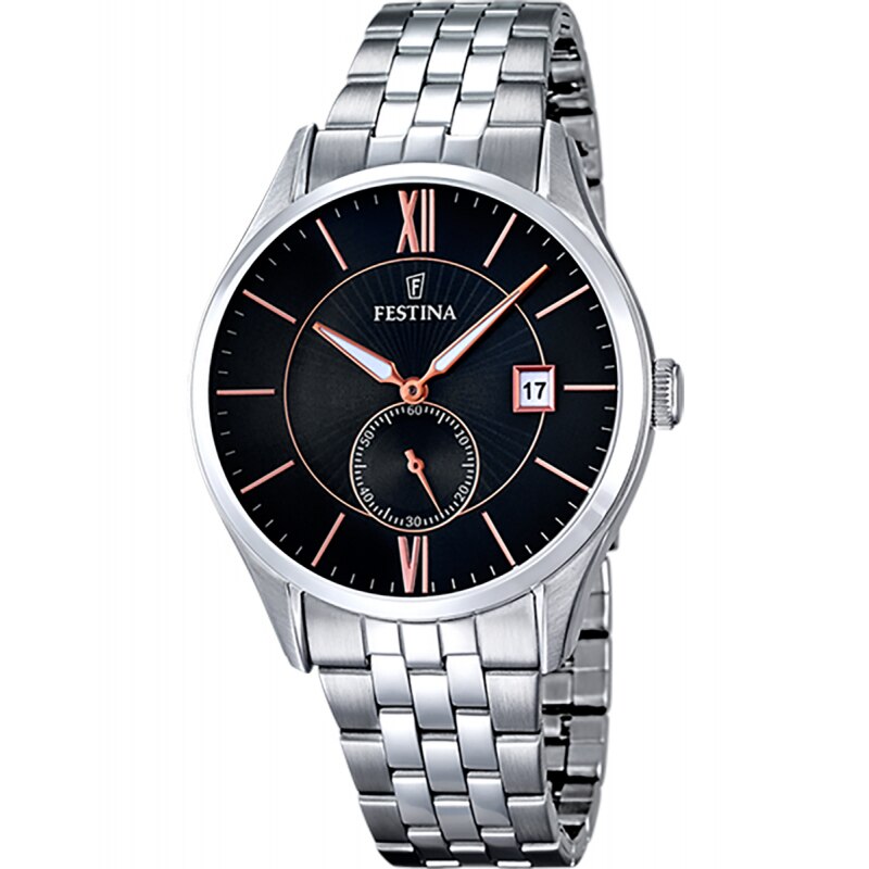 Ceas barbatesc Festina F16871/4 Quartz Argintiu