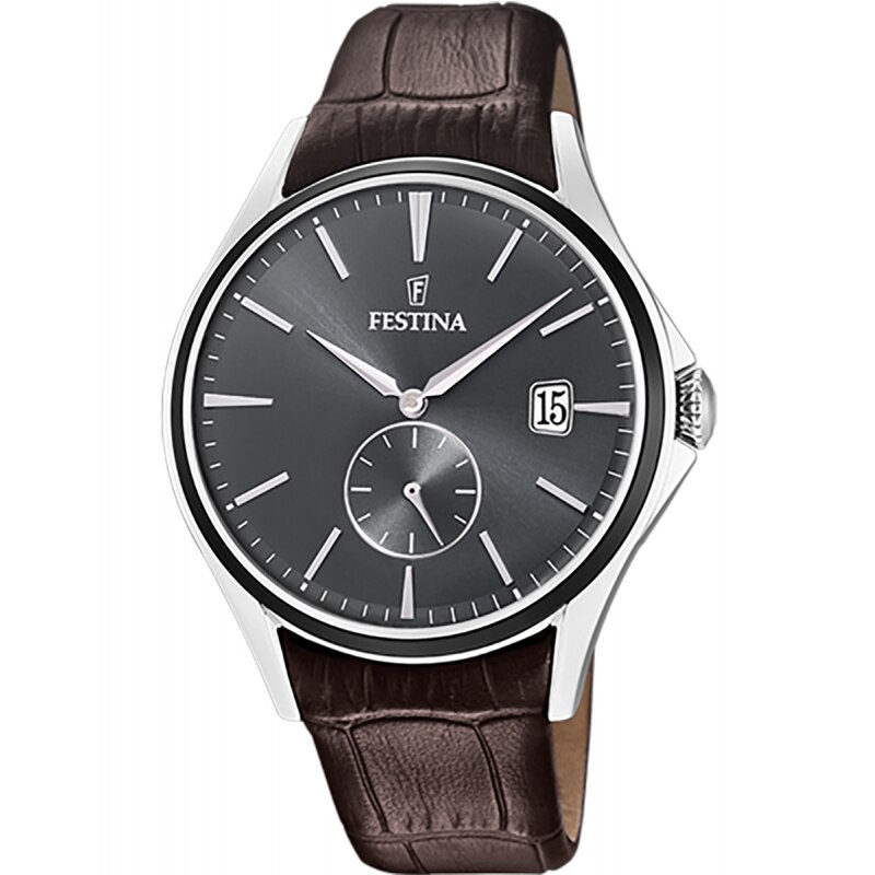 Ceas barbatesc Festina F16980/C Quartz Argintiu