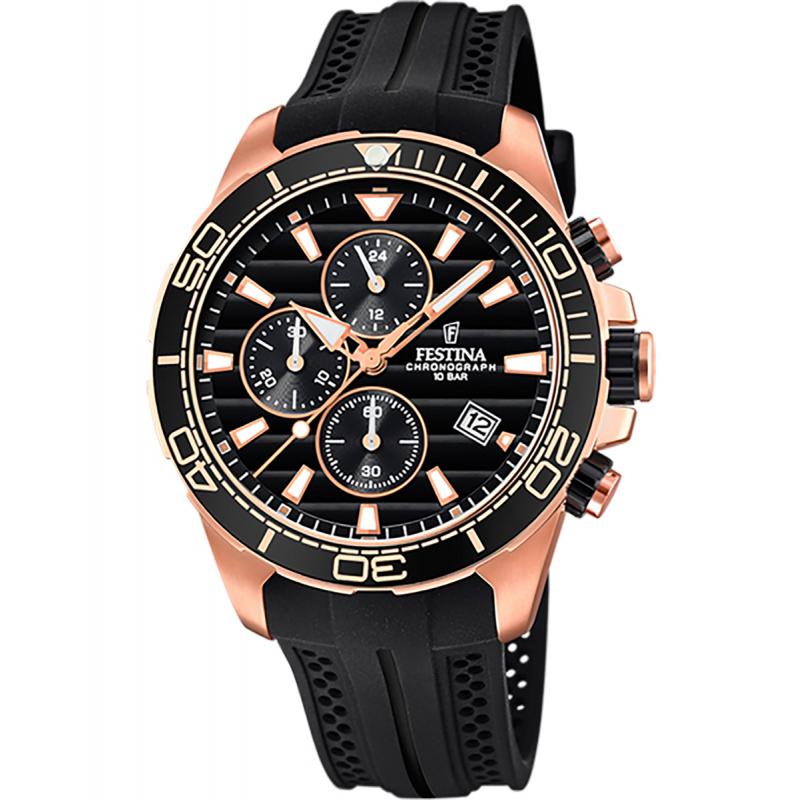 Ceas barbatesc Festina F20367/1 Quartz Rose gold