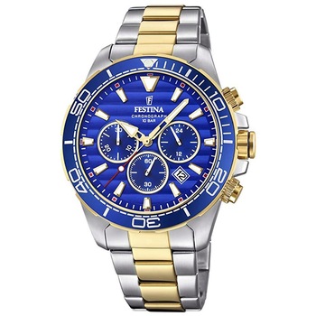 Ceas barbatesc Festina F20363/2 Prestige, 44mm, 10ATM, Argintiu Ceas barbatesc Festina F20363/2 Prestige, 44mm, 10ATM, Argintiu