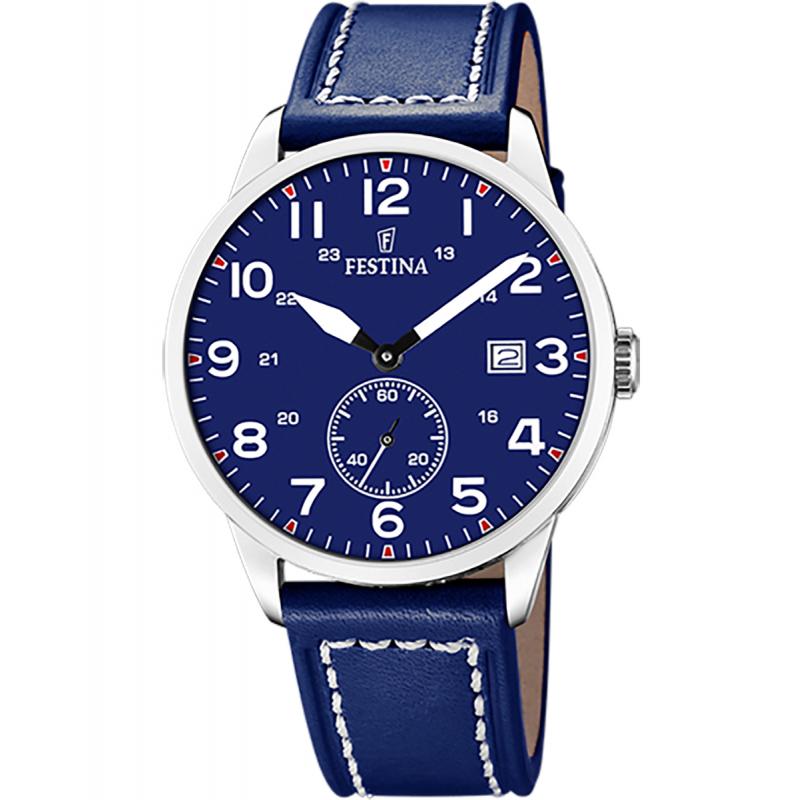 Ceas barbatesc Festina F20347/8 Quartz Argintiu