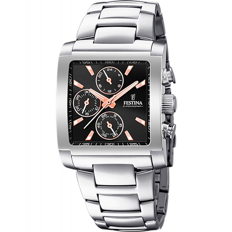 Ceas barbatesc Festina F20423/4 Quartz Argintiu