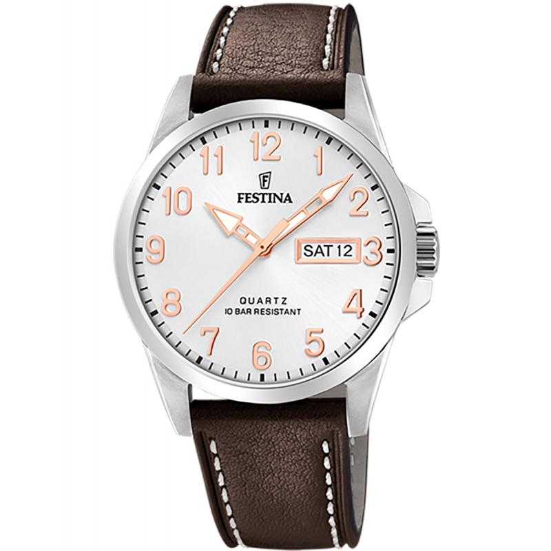 Ceas barbatesc Festina F20358/A Quartz Argintiu