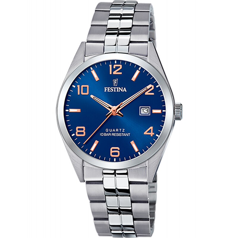 Ceas barbatesc Festina F20437/7 Quartz Argintiu