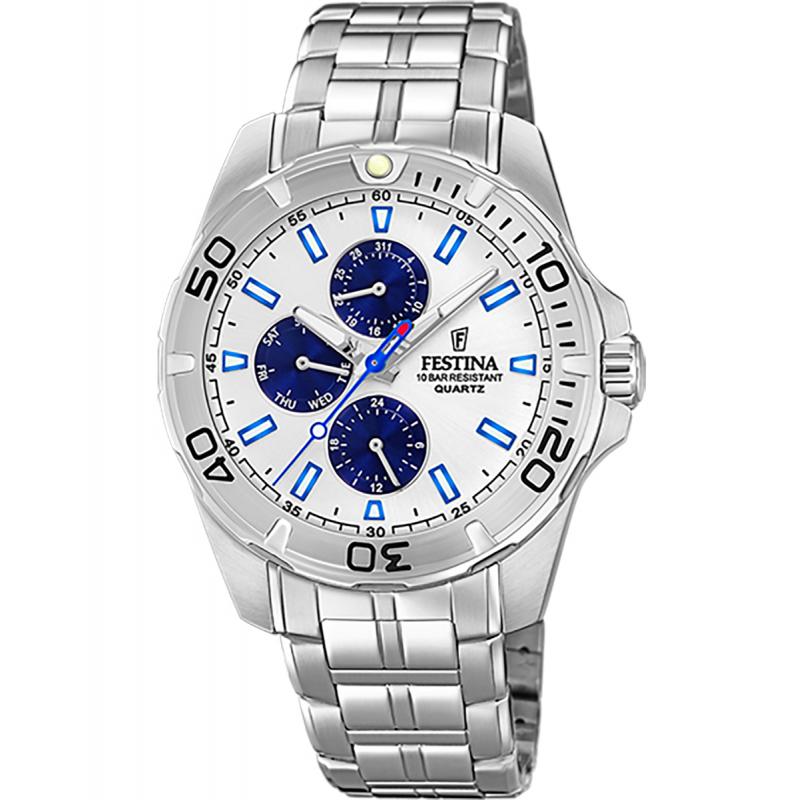 Ceas barbatesc Festina F20445/1 Quartz Argintiu