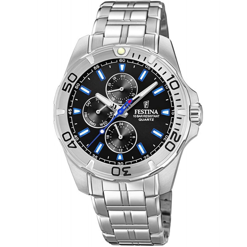 Ceas barbatesc Festina F20445/6 Quartz Argintiu