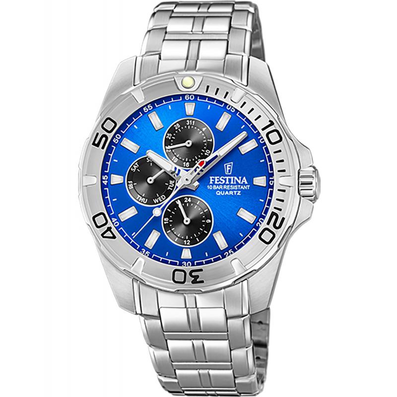 Ceas barbatesc Festina F20445/4 Quartz Argintiu