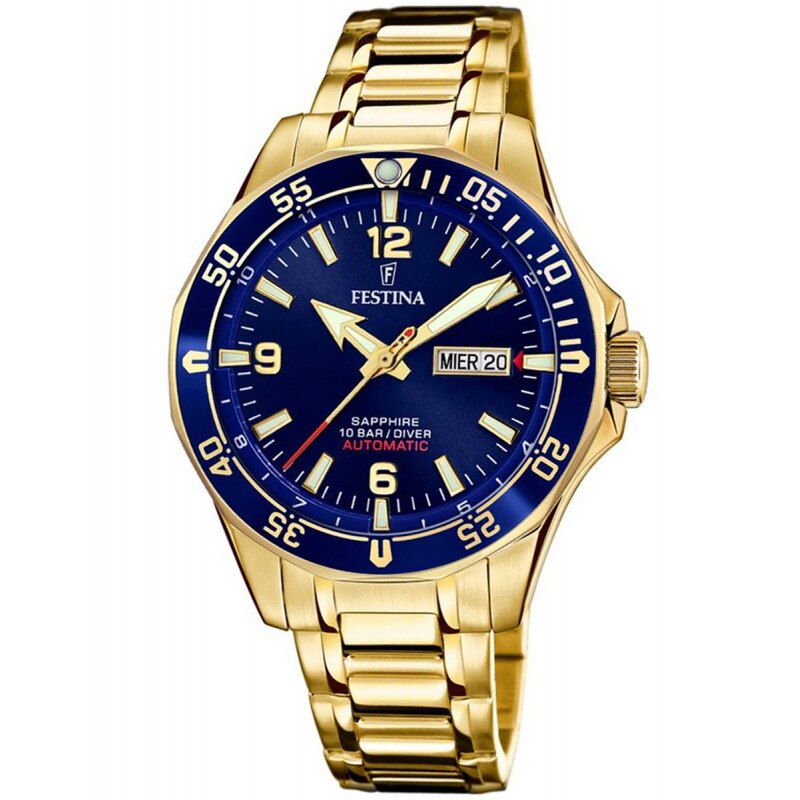 Ceas barbatesc Festina F20479/2 Automatic Auriu